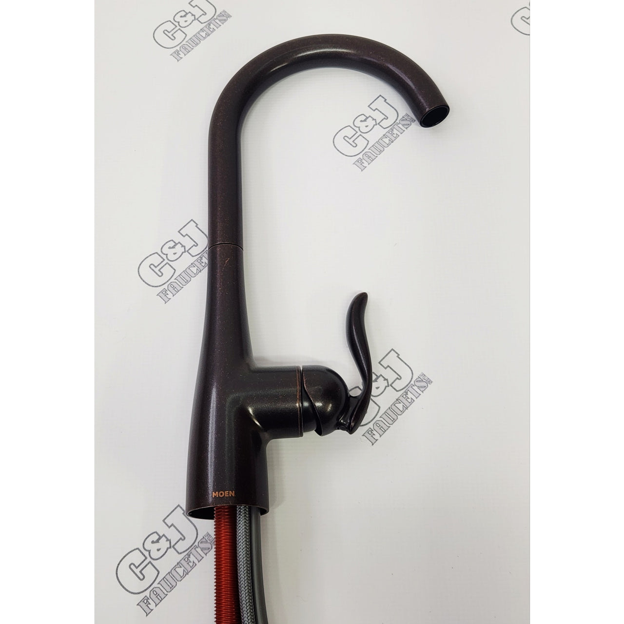 Moen 7594ORB Arbor Single Handle Kitchen Faucet - Oil Rubbed Bronze