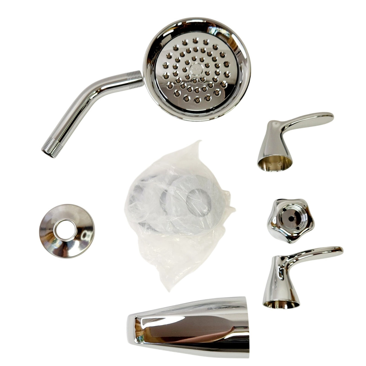 Moen 82663 3-Handle Tub and Shower Faucet - Chrome