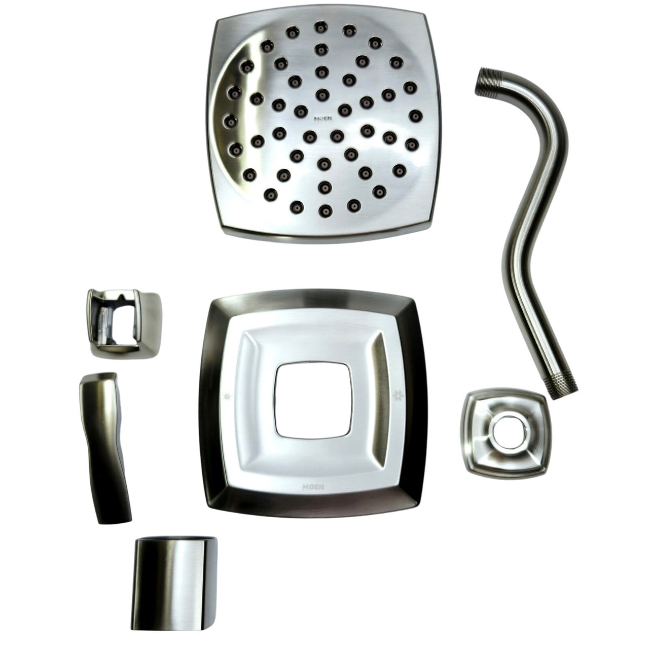 Moen UT3692BN Voss Single Function Pressure Balanced Shower Trim -Brushed Nickel