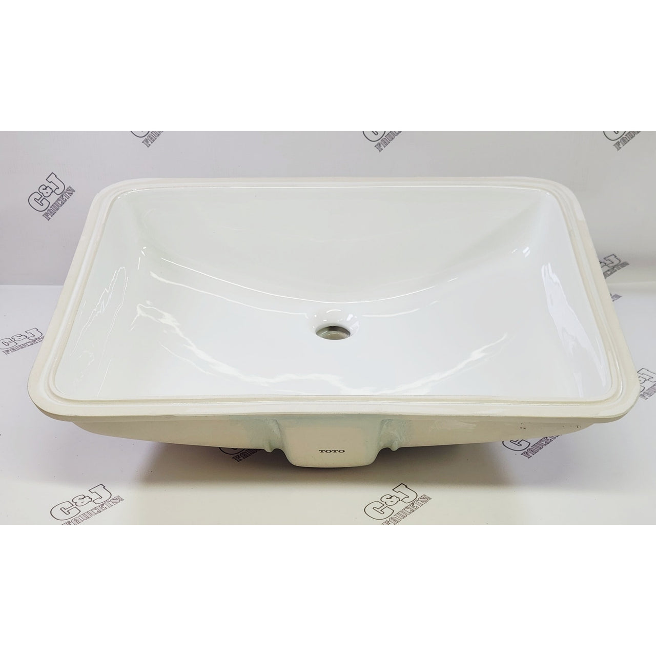 Toto LT540G#01 21-1/4" x 14-3/8" Undermount Bathroom Sink - Cotton White