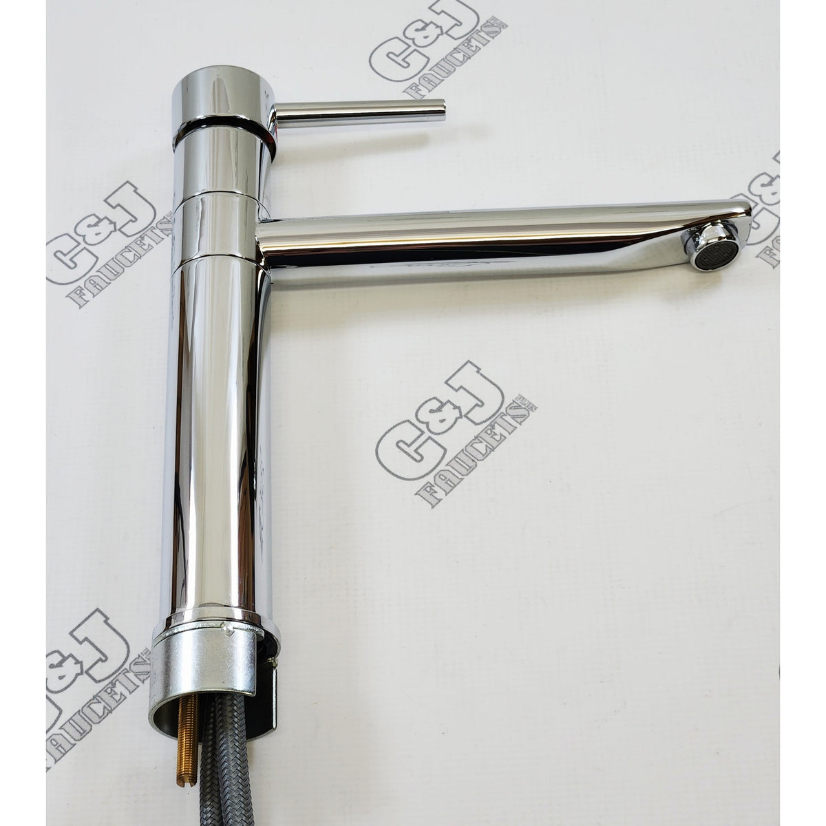 Delta 1158LF Trinsic 1.8 GPM Single Hole Kitchen Faucet - Chrome READ
