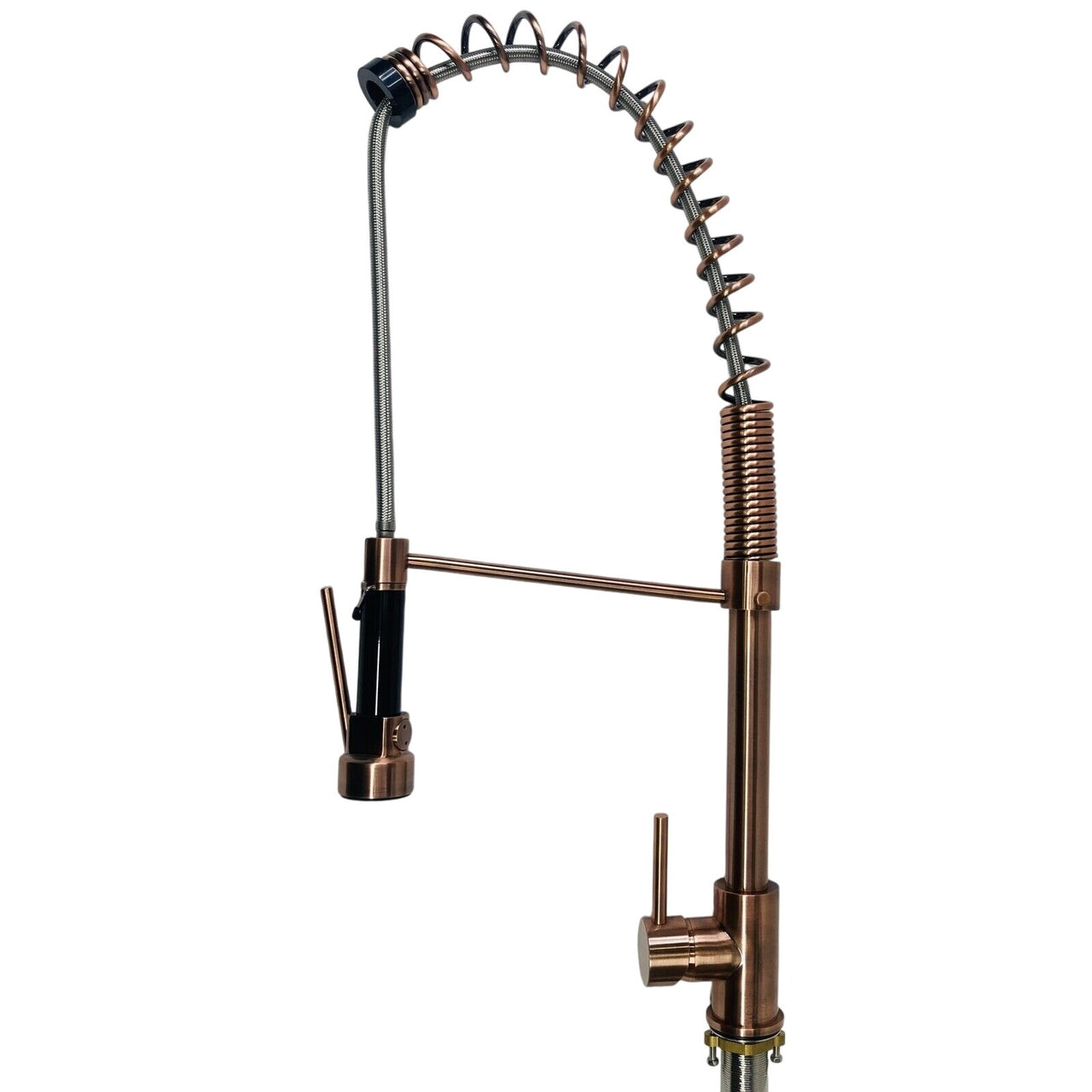 Signature Hardware 418251 Asaro Pull Down Kitchen Faucet - Antique Copper