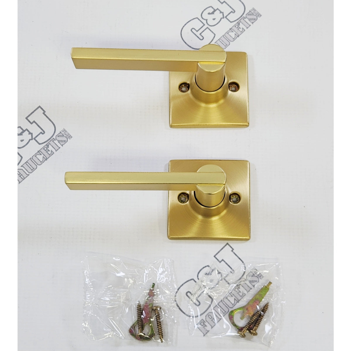 Yale Expressions YMRC25.NILUS4 Nils Dummy Lever Marcel Rose - Satin Brass
