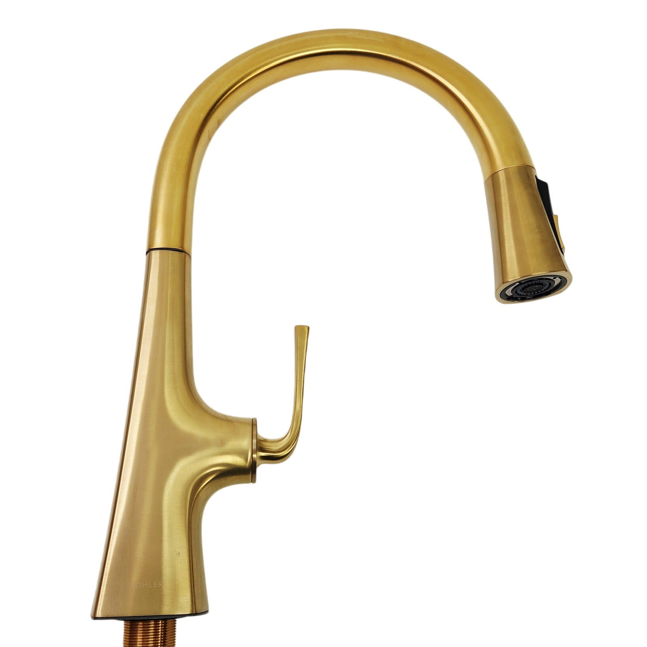 Kohler 22062-2MB Graze Pull-Down Kitchen Faucet - Moderne Brushed Brass READ