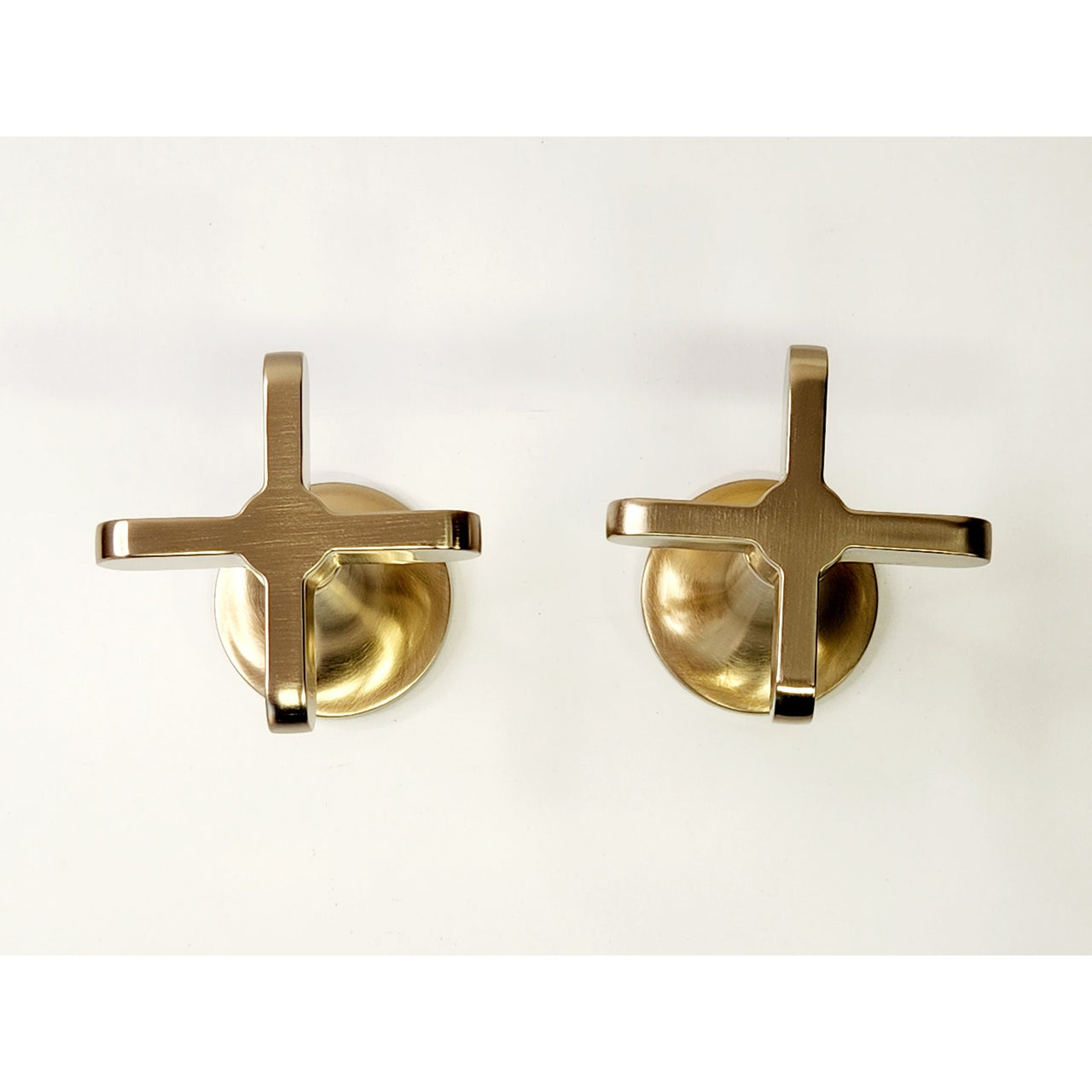 Brizo HX5875-GL Wall Mount Lavatory Cross Handles Only - Luxe Gold