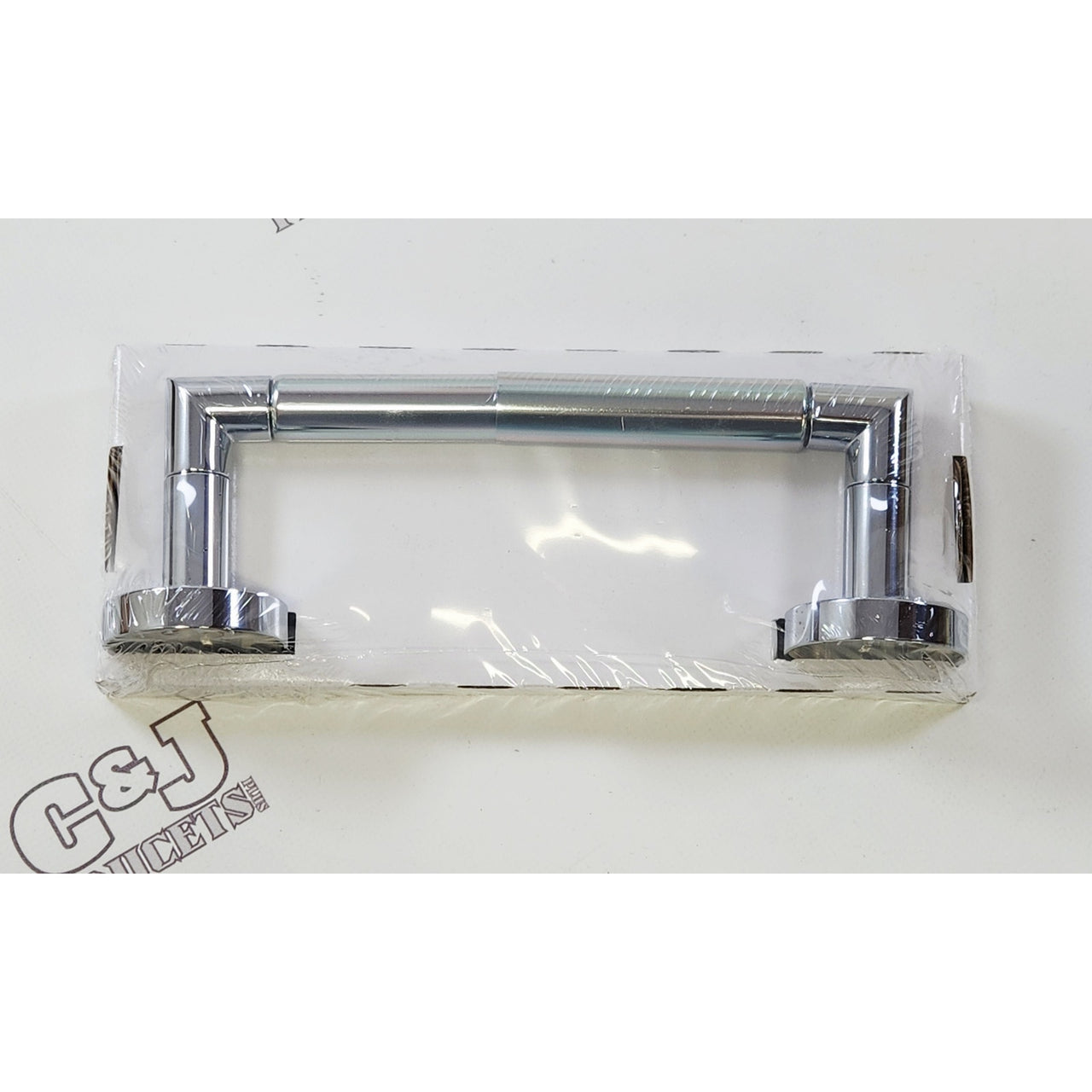 Gatco 4633B Glam Wall Mounted Bathroom Toilet Paper Holder - Chrome