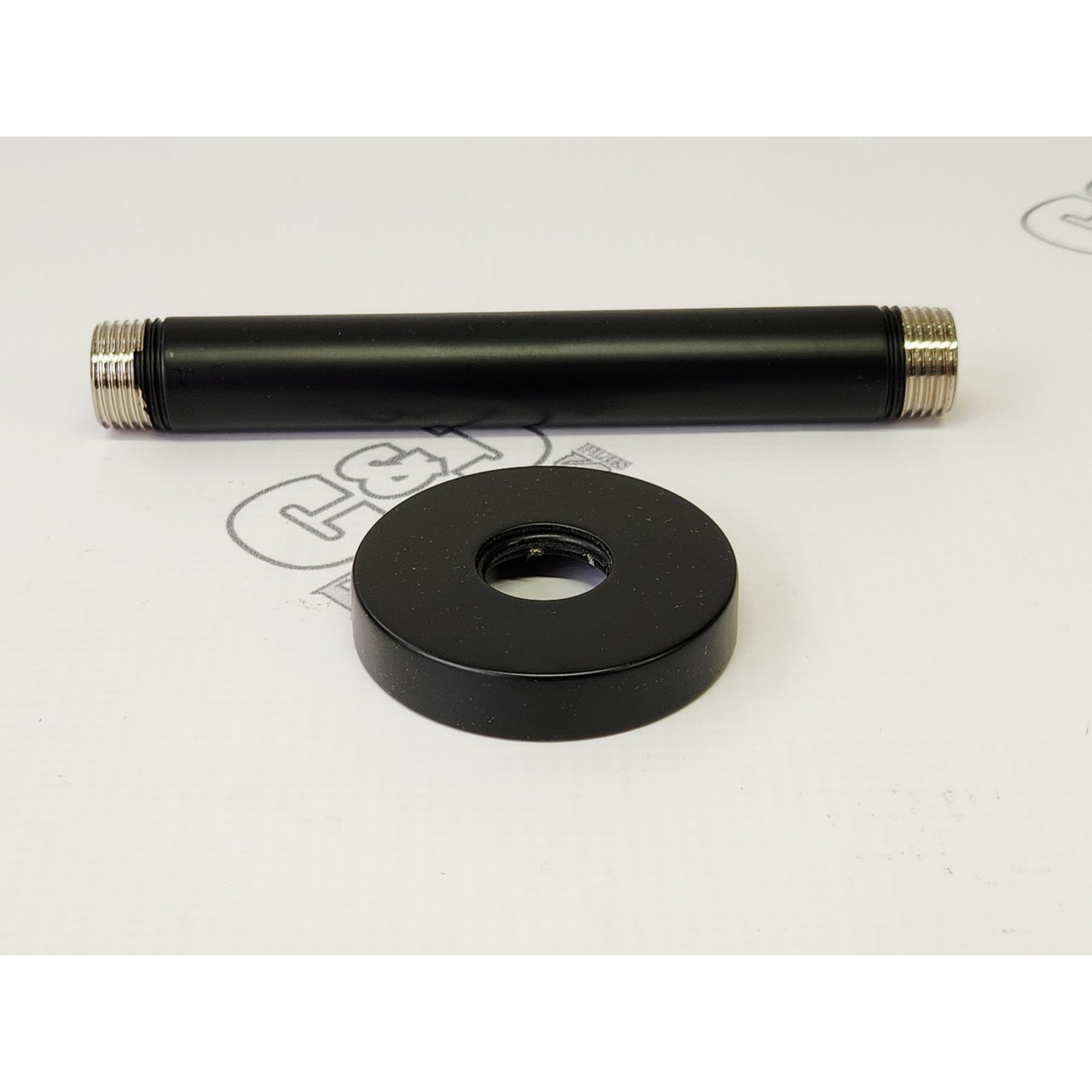American Standard 1660186.243 Ceiling Mount Rain Shower Arm - Matte Black