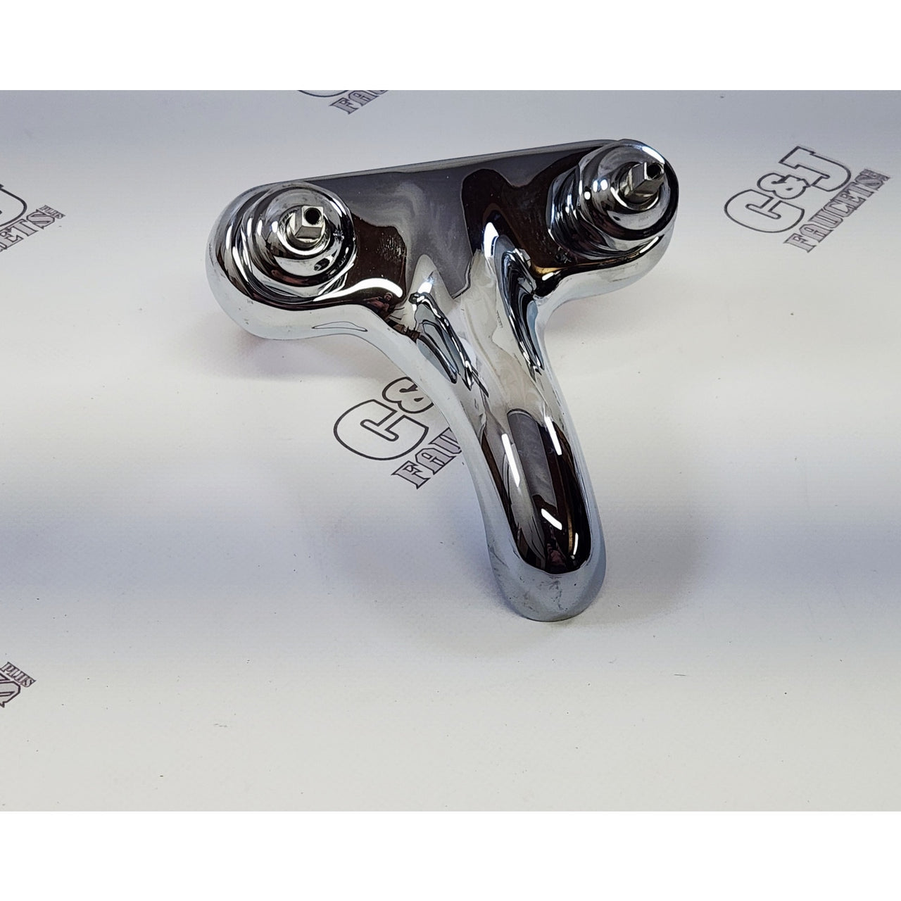 Chicago Faucets 802-VE39VPABCP 0.35 GPM 4" Centerset Faucet - Polished Chrome
