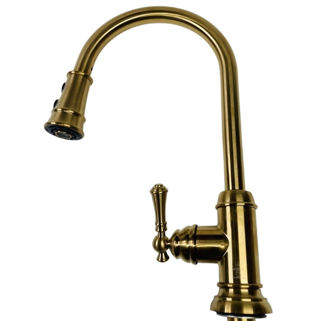 Signature Hardware 483691 Amberley 1.8 GPM Kitchen Faucet - Polished Brass