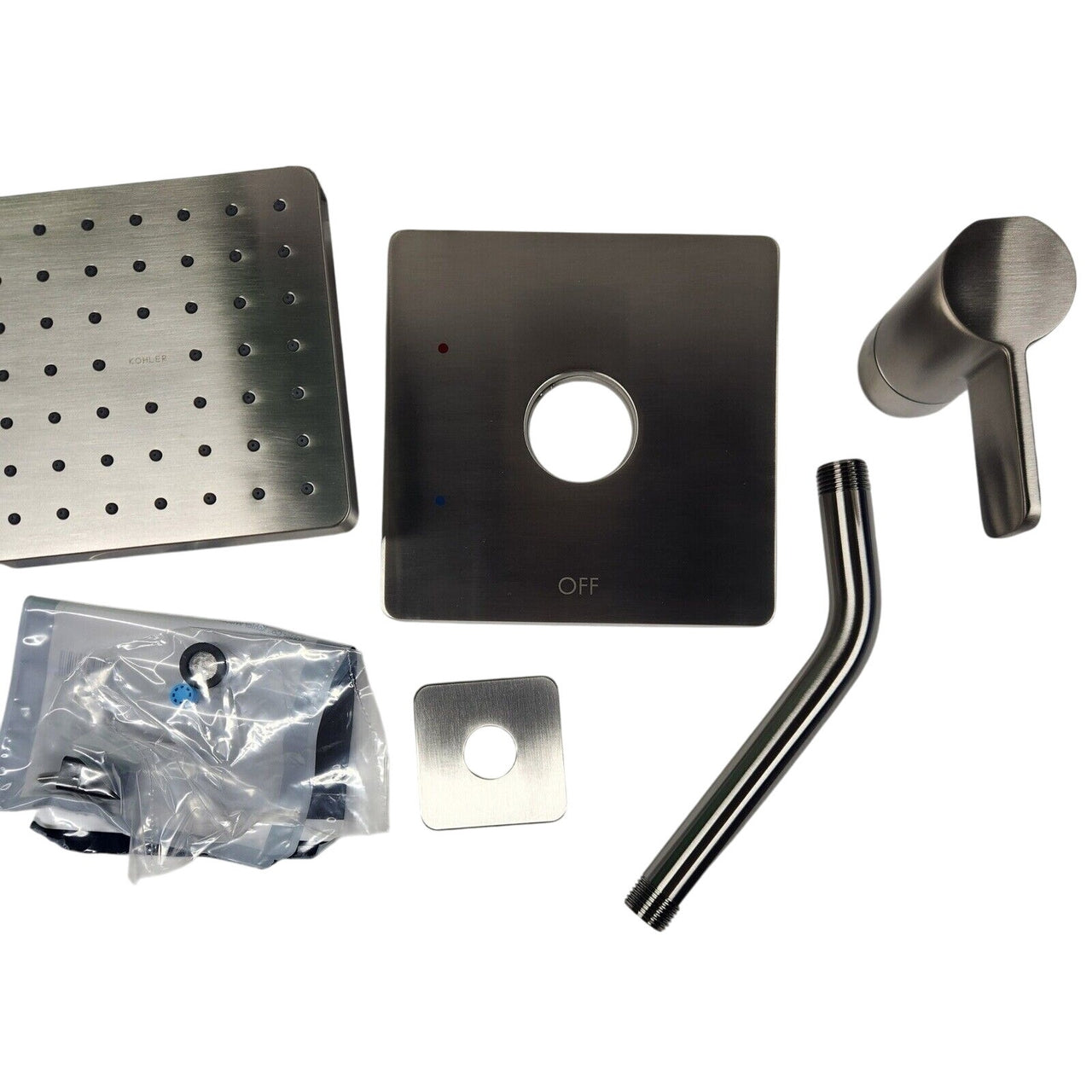 Kohler TS23503-4G-BN Parallel Shower Combo, 1.75 GPM - Brushed Nickel