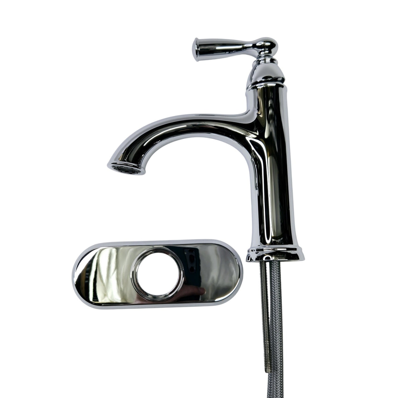 Moen 84945 Banbury Single Handle Single Hole Bathroom Faucet - Chrome