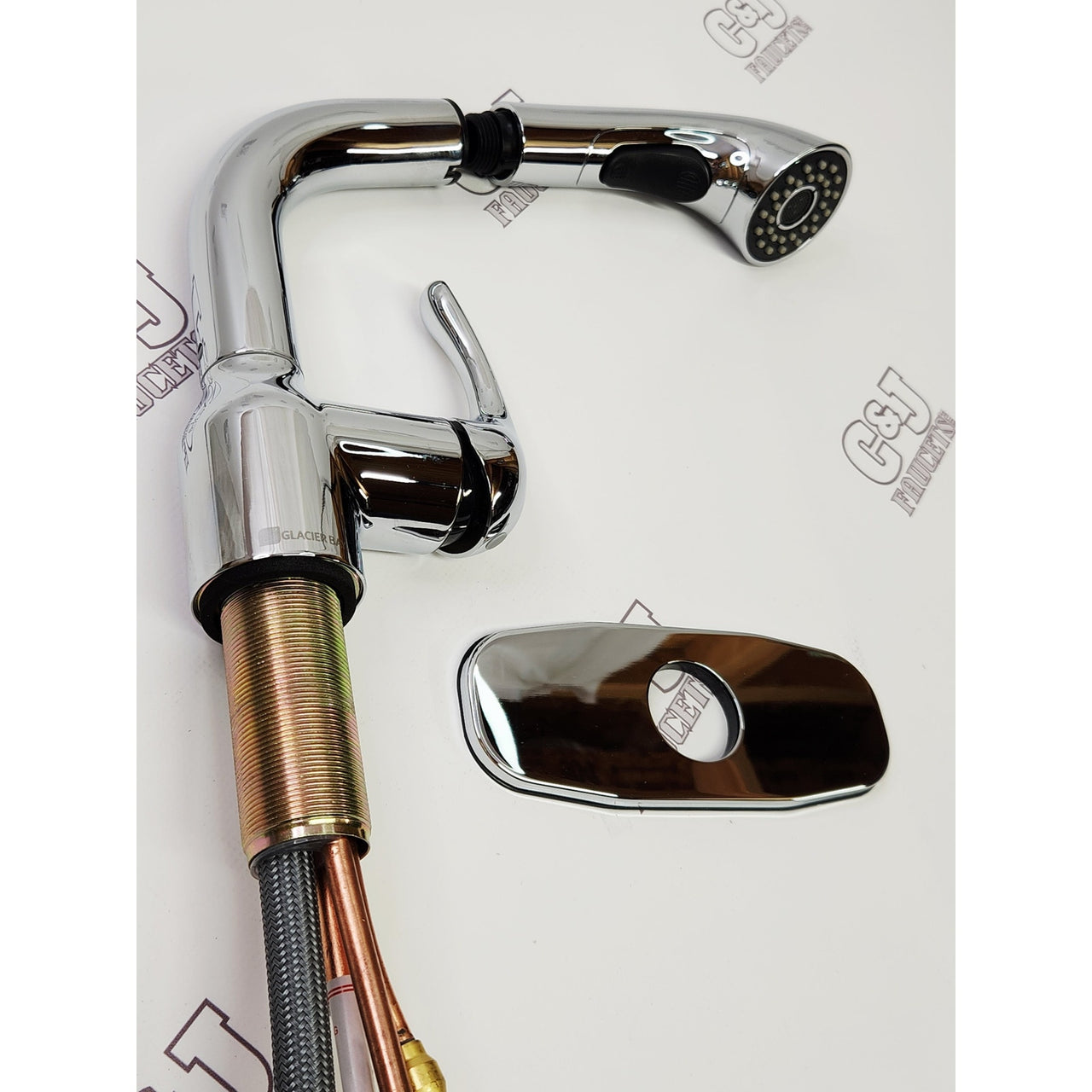 Glacier Bay 1005 409 732 Dunning Single-Handle Laundry Utility Faucet - Chrome