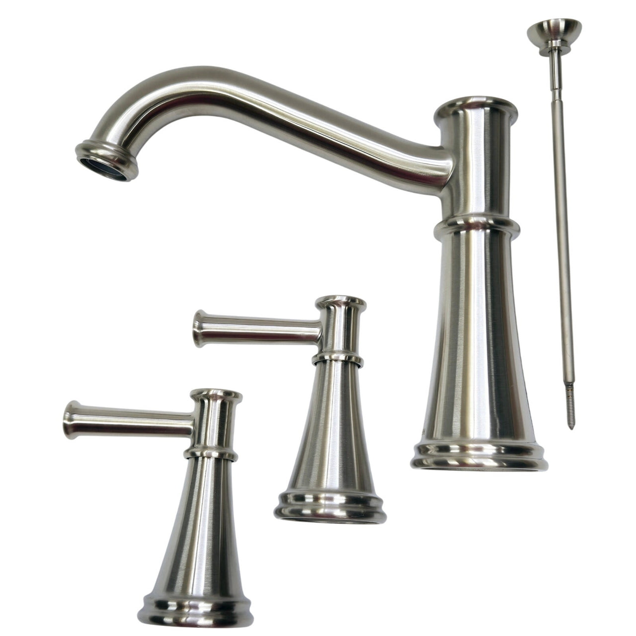 Moen T9024BN Belfield Roman Tub Faucet and Hand Shower, No Valve - Brush Nickel