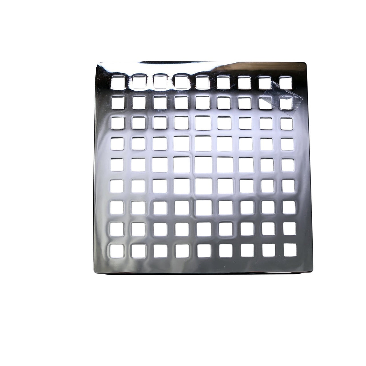 Newport Brass 233-401/26 Decorative Drains 4" Square Shower Drain Grid - Chrome