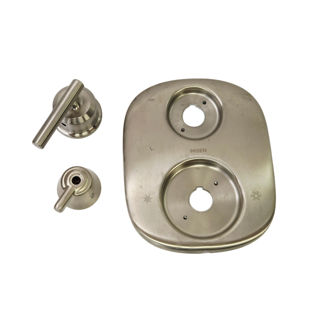 Moen T3290BN Align Valve Trim Only with Integrated Diverter-Brushed Nickel READ1