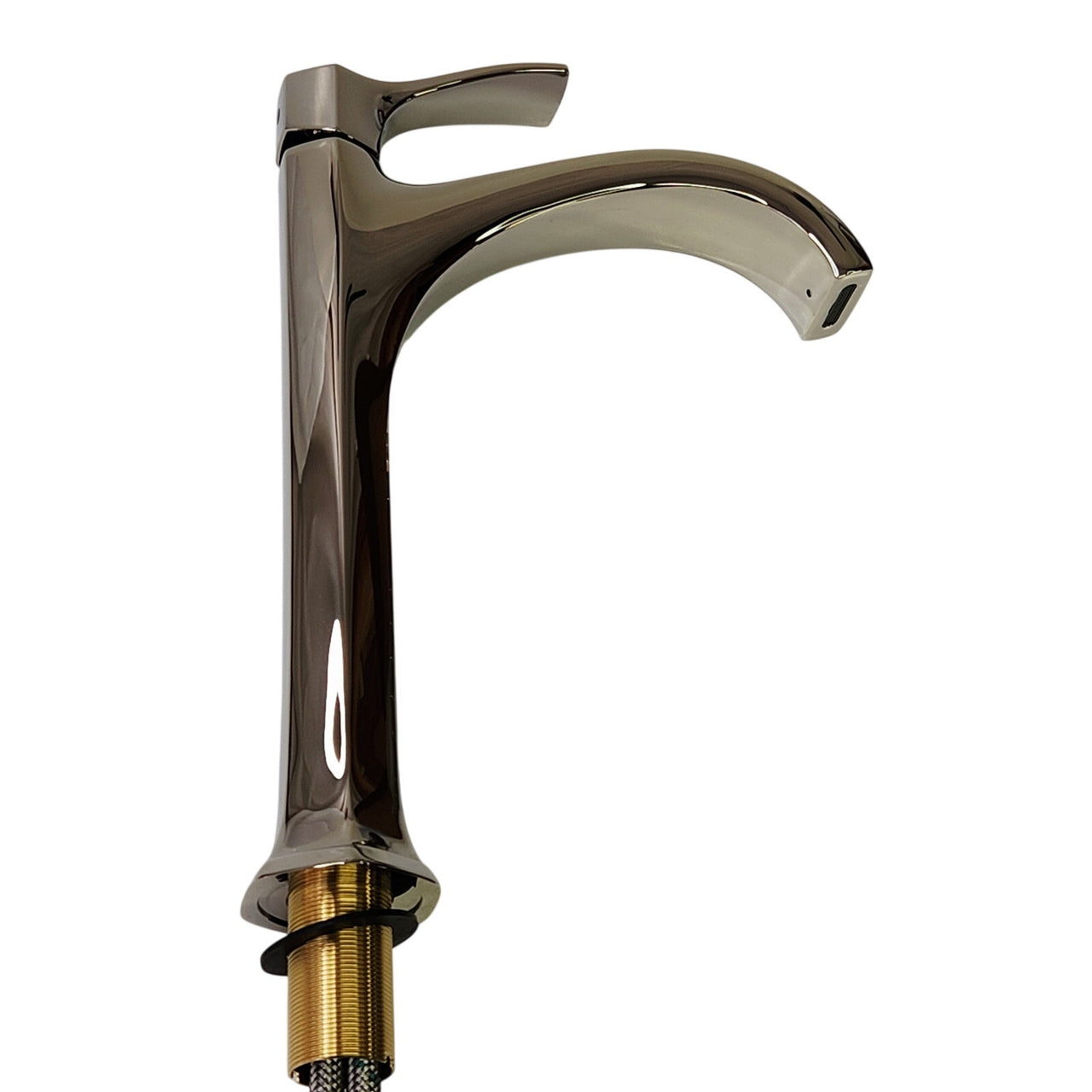 hansgrohe 04811830 Locarno Single-Hole Bathroom Faucet, 1.2 GPM -Polished Nickel