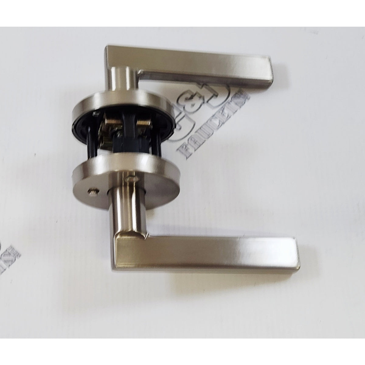 Kwikset 730HFL RDT 15 6AL RCS Halifax Bed/Bath Privacy Lever - Satin Nickel READ