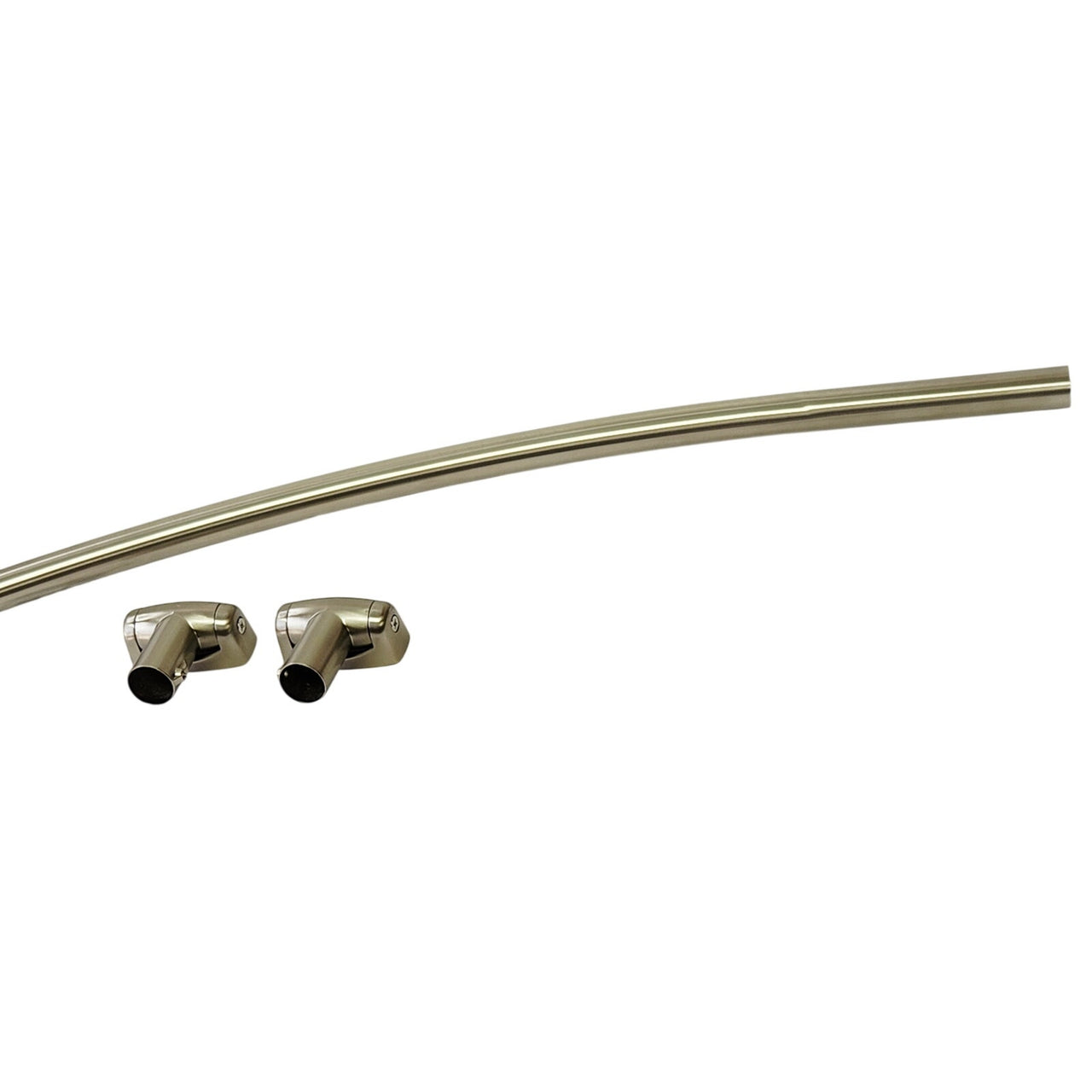 Proflo PFCSR5BN 5' Stainless Steel Curved Shower Rod - Brushed Nickel READ