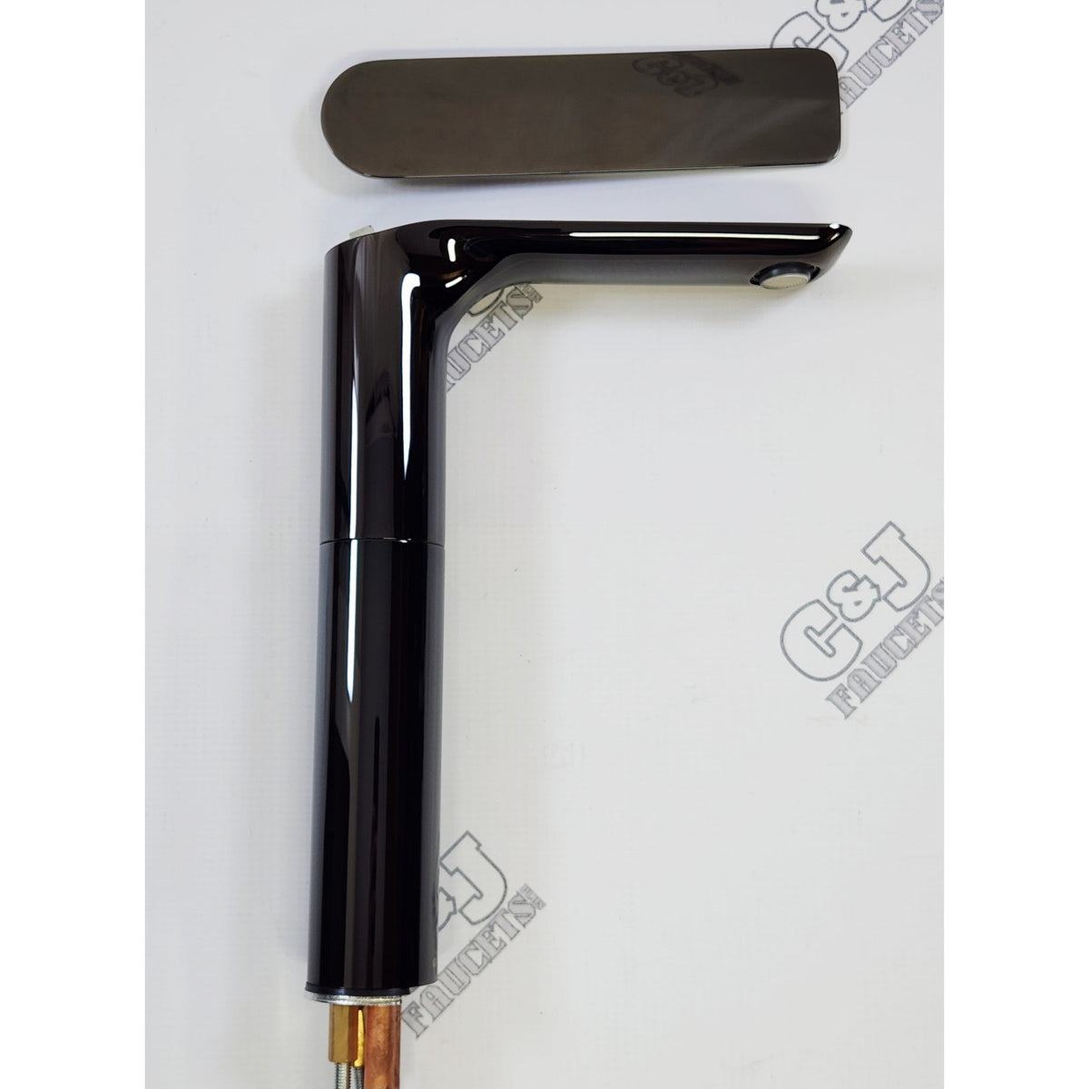 Graff G-6305-LM42V-OX Sento 1.2 GPM Single Hole Bathroom Faucet - Onyx PVD