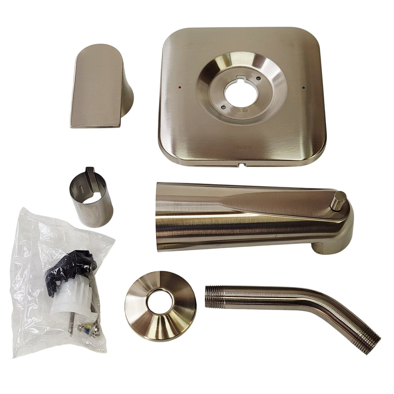 Moen T2473NHBN Genta Tub and Shower Trim Package - Brushed Nickel READ