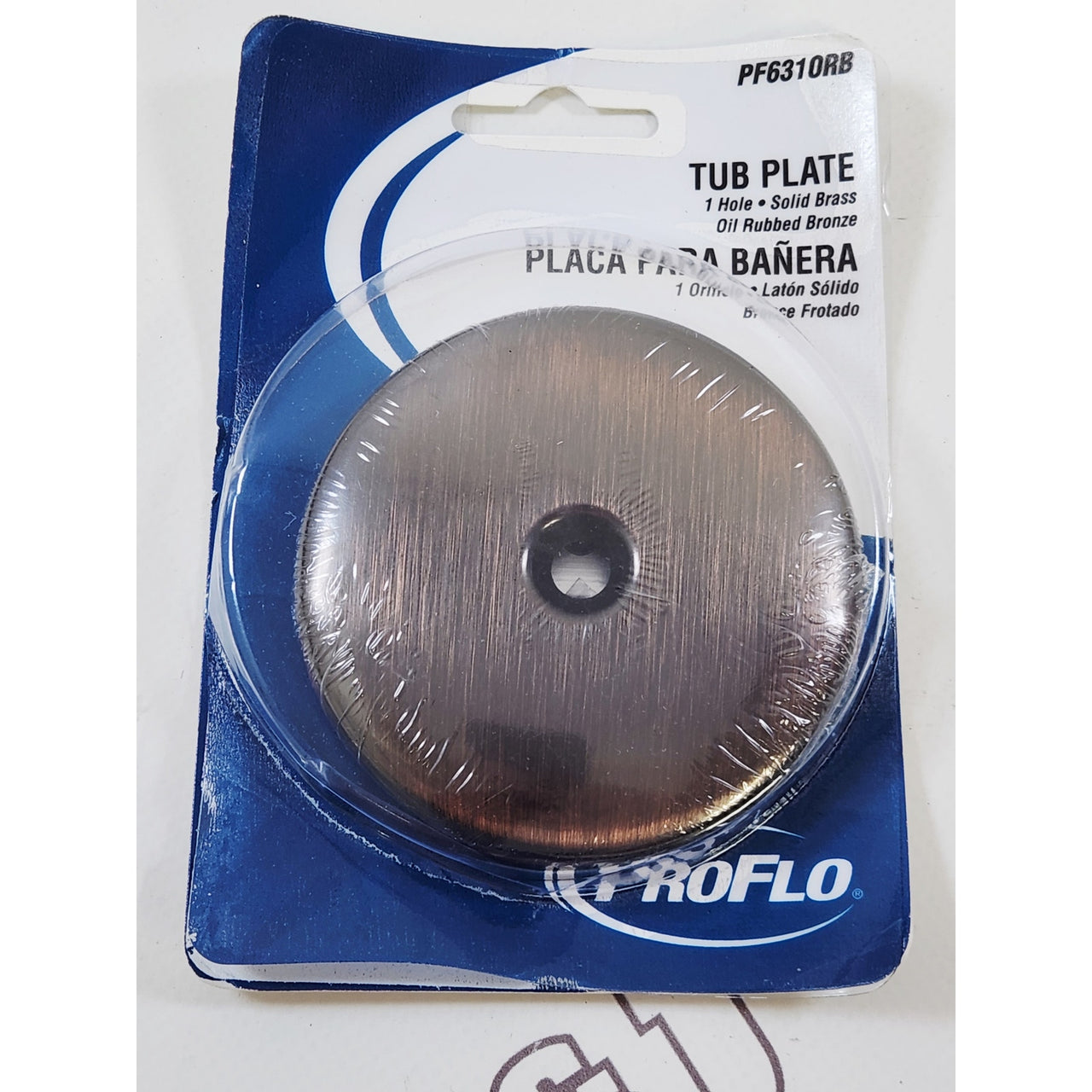 Proflo PF631ORB 3-3/16" Tub Waste and Overflow Face Plate - Oil Rubbed Bronze