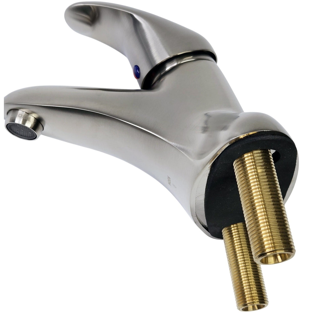 Moen 8414F12BN M-Dura 1.2 GPM Centerset Bathroom Faucet - Brushed Nickel