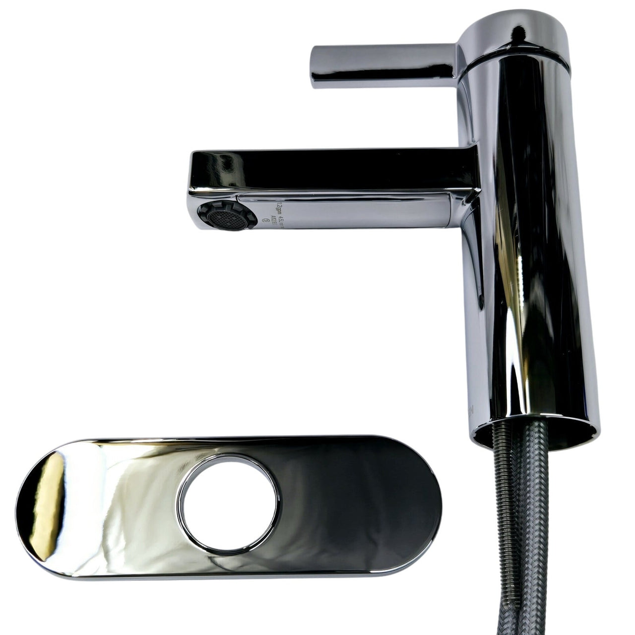 Moen 84774 Beric Single Hole Single Handle Bathroom Faucet - Chrome