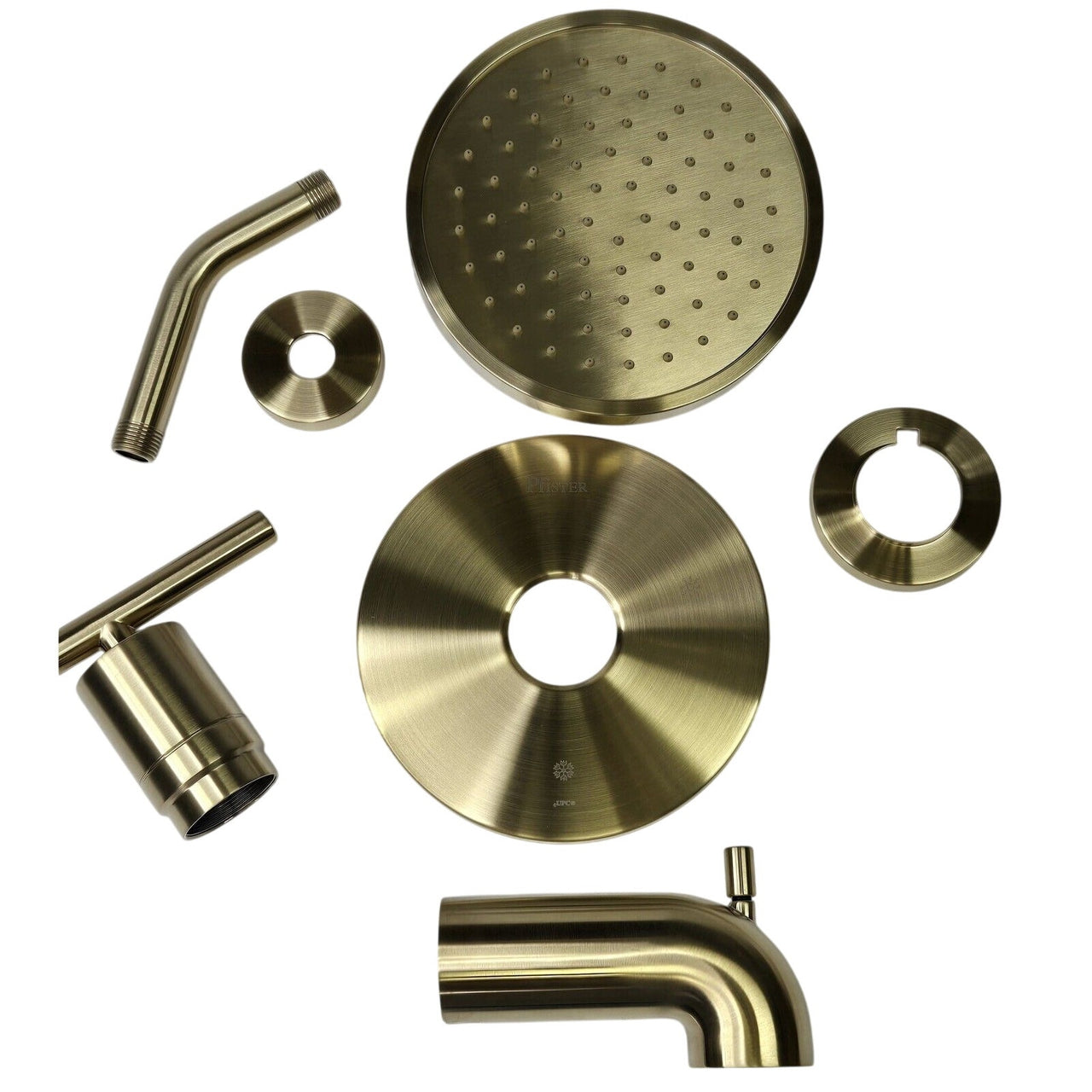 Pfister LG89-8NCBG Contempra Tub and Shower Trim, 1.75 GPM - Brushed Gold