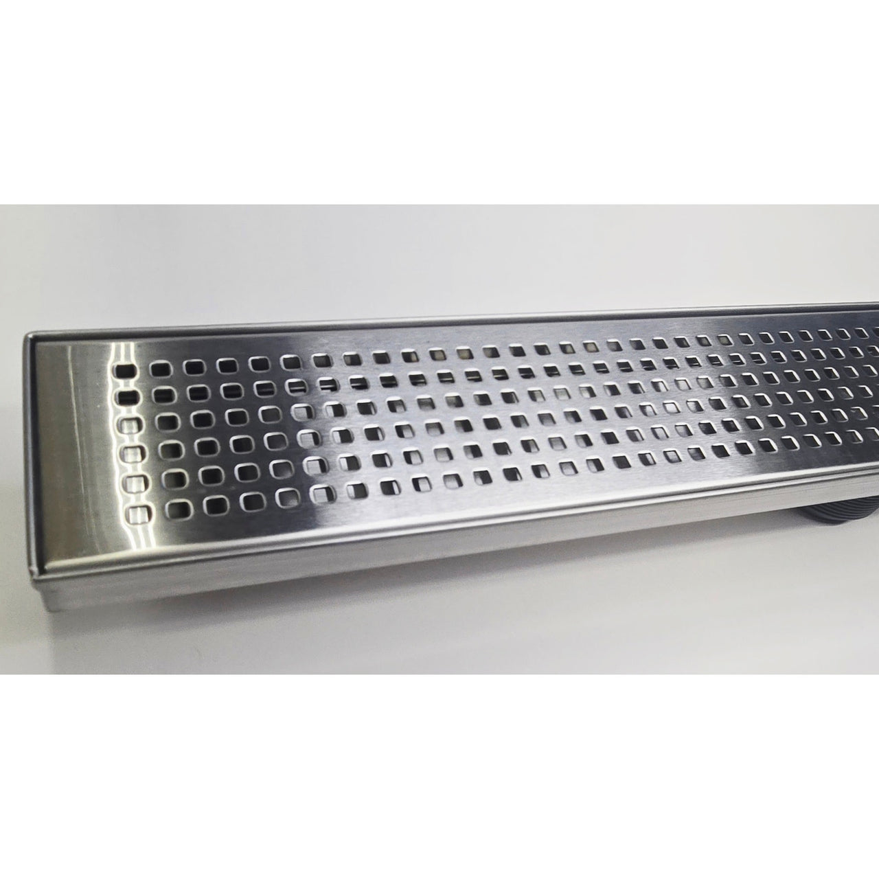 Miseno MNO26LD 26" Pattern Grate Linear Shower Drain - Stainless Steel