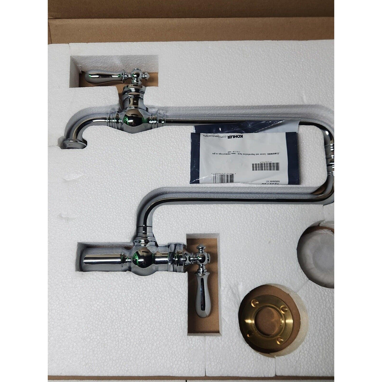 Kohler 99270-CP Artifacts Wall-Mount Pot Filler - Polished Chrome
