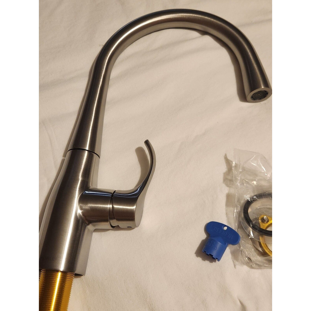 *Kohler 22034-VS Simplice Single-Handle Bar Faucet - Vibrant Stainless
