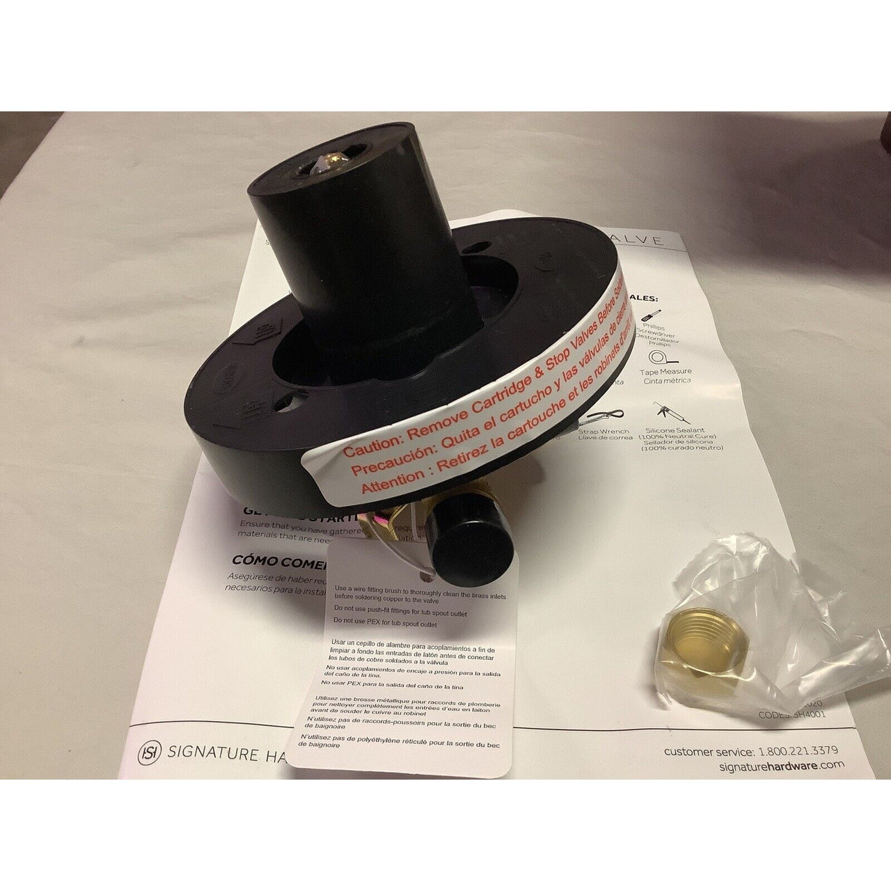 Signature Hardware 446520 1/2" Pressure Balance Tub and Shower Rough In Valve
