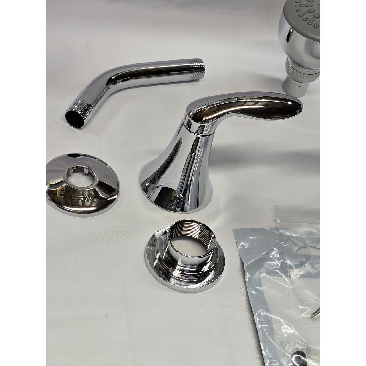 Kohler T15211-4-CP Coralais 2-Handle Valve Trim with Shower Head-Polished Chrome