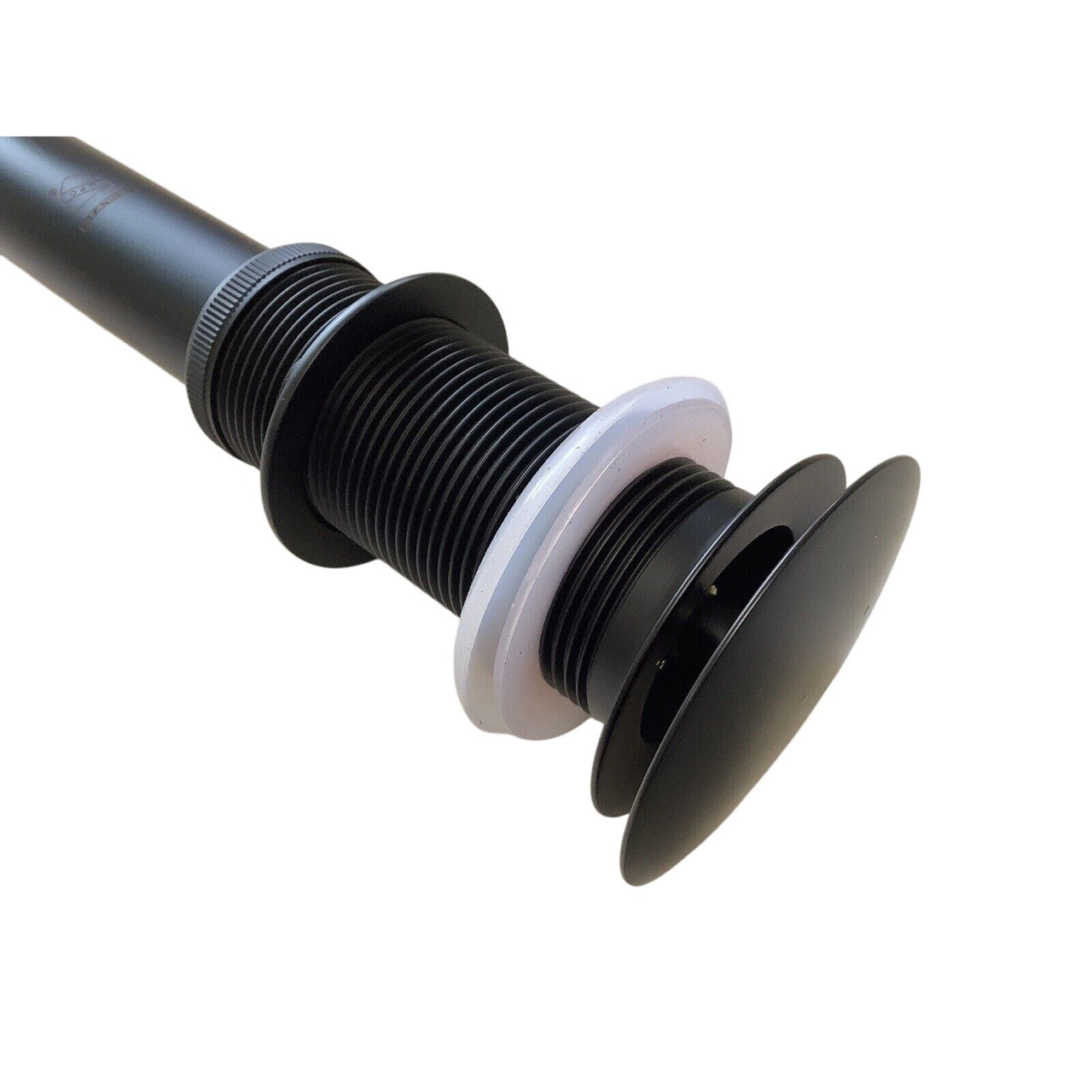 Novatto UPD-MB 1-5/8" Bathroom Vessel Vanity Sink Umbrella Drain - Matte Black