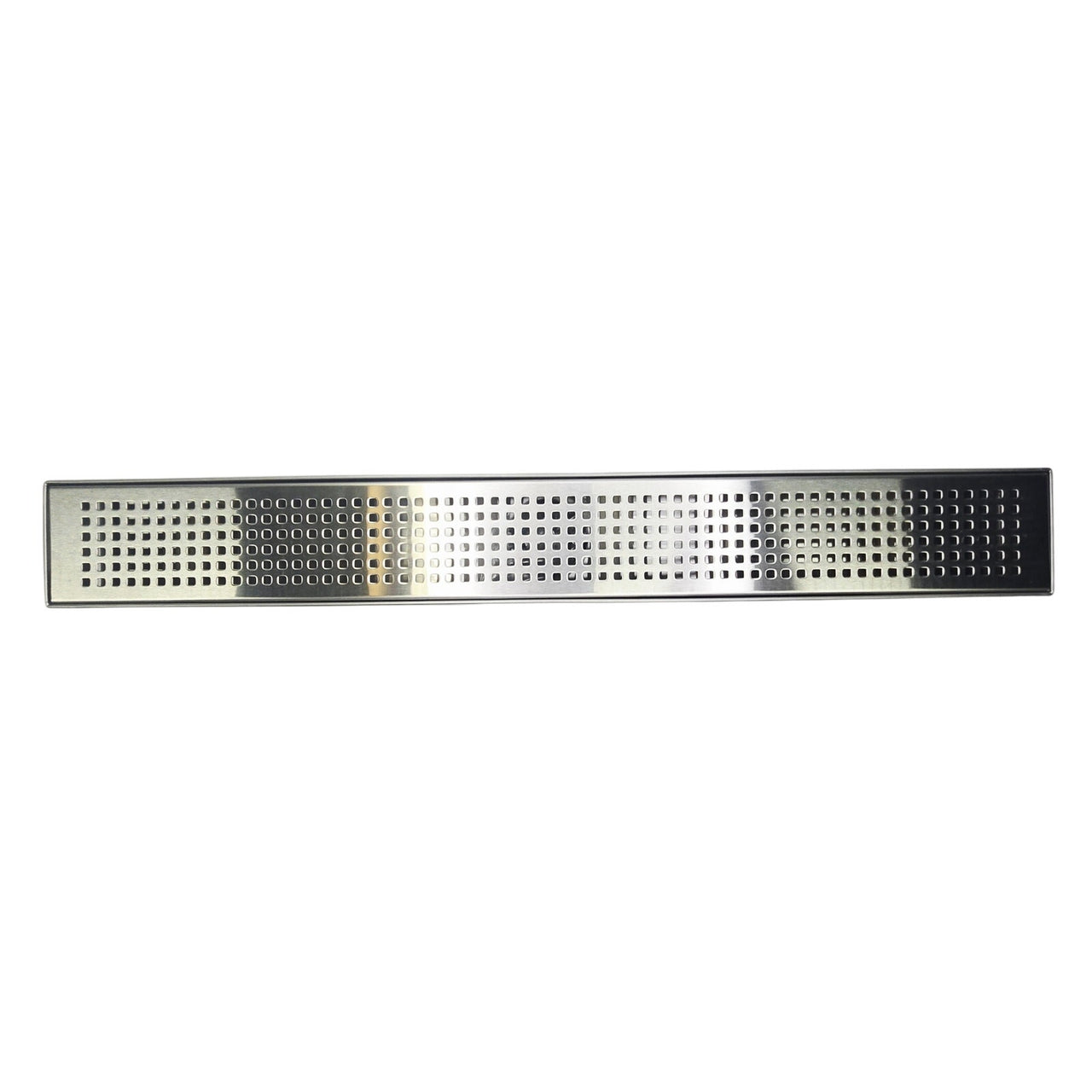 Miseno MNO26LD 26" Pattern Grate Linear Shower Drain - Stainless Steel