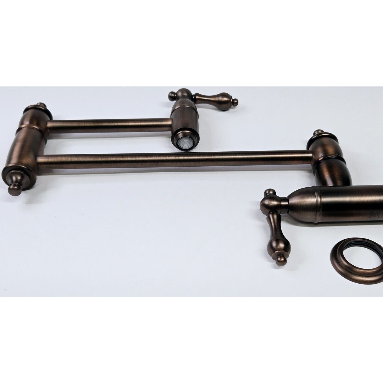 Signature Hardware 394989 Augusta Retractable Wall-Mount Pot Filler - ORB