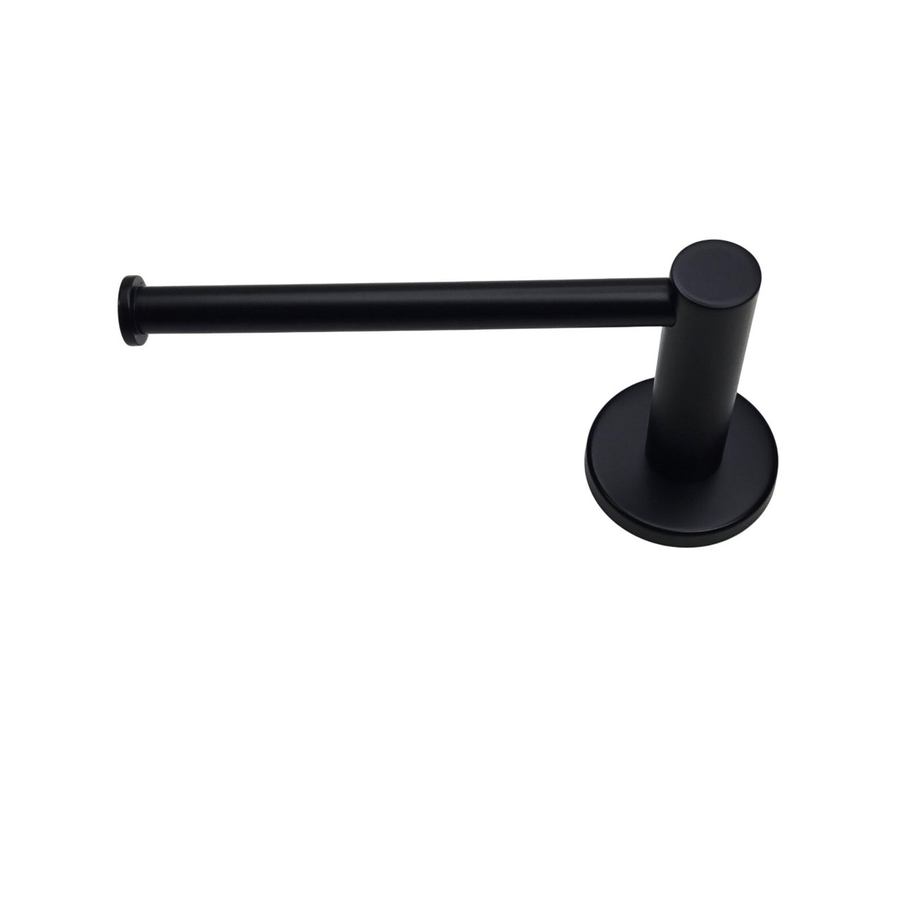 Peerless PA147-BL Precept Double Euro Toilet Paper Holder - Matte Black