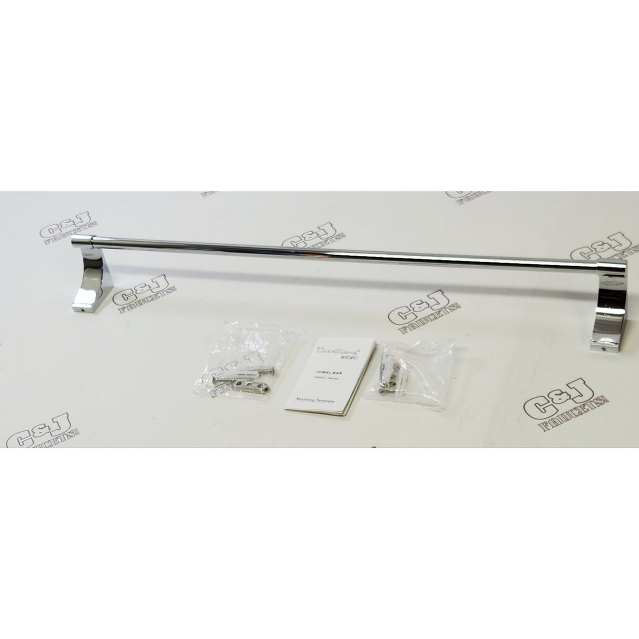 Alno A6820-30-PN Luna 30" Bath Towel Bar - Polished Nickel READ