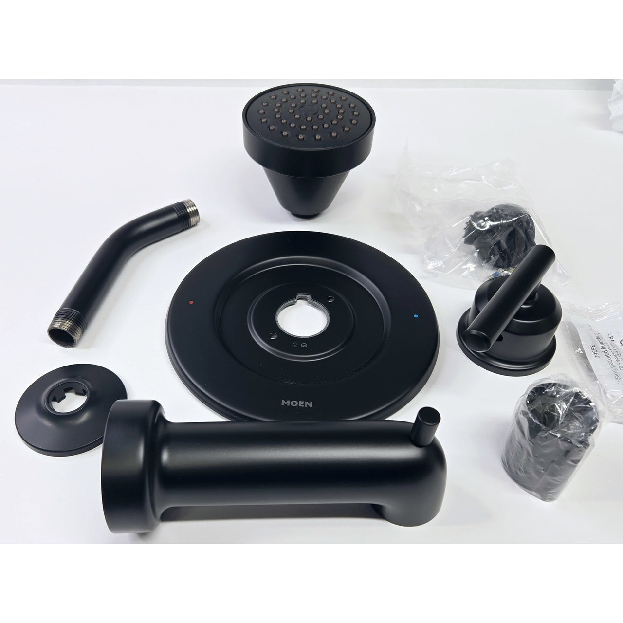 Moen T2903EPBL Gibson Posi-Temp Tub and Shower Faucet Trim Kit -Matte Black READ