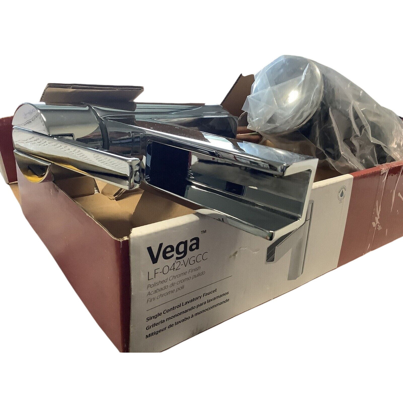 Pfister LF-042-VGCC Vega Single Handle Bathroom Faucet - Polished Chrome