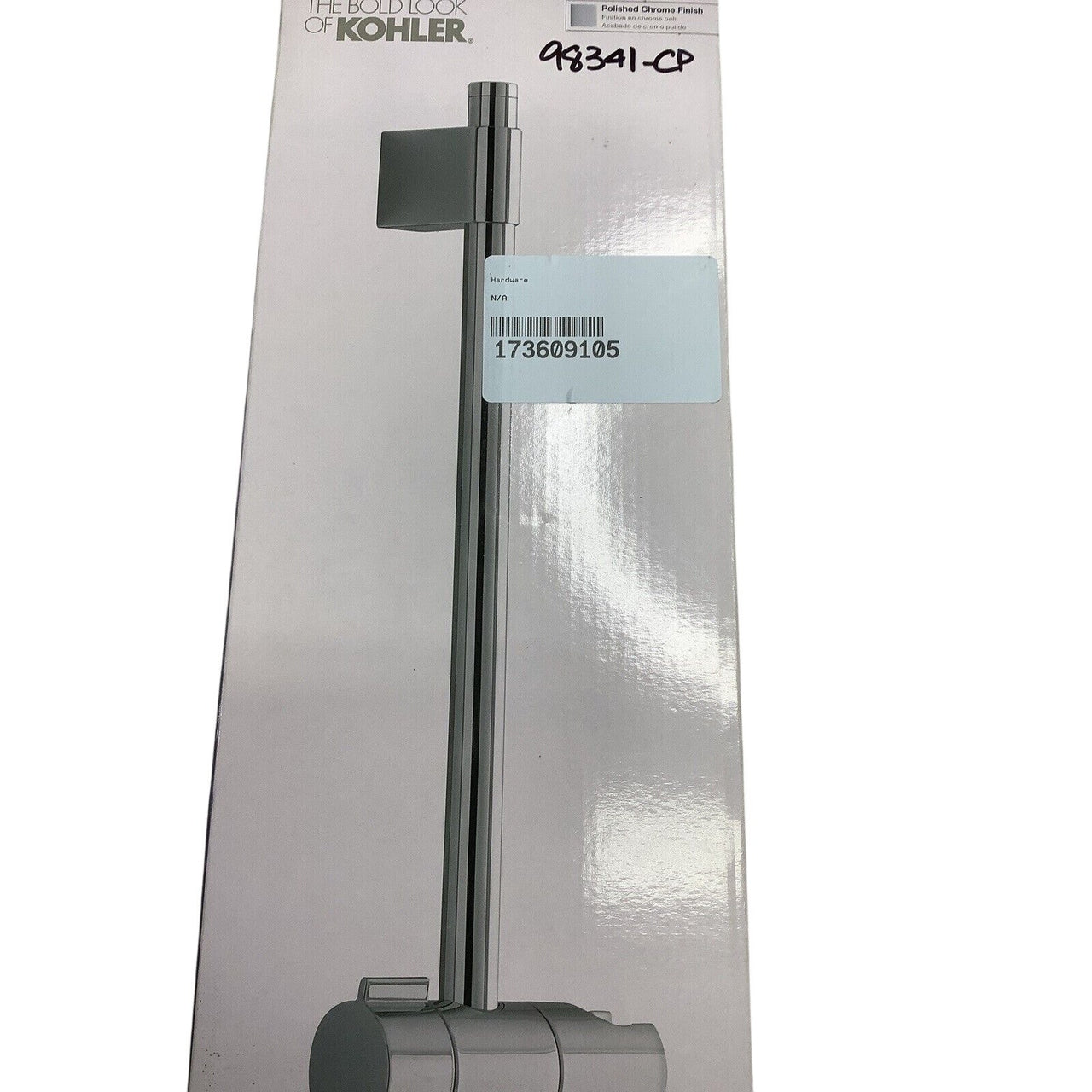 Kohler 98341-CP Awaken 24-Inch Shower Slidebar - Polished Chrome