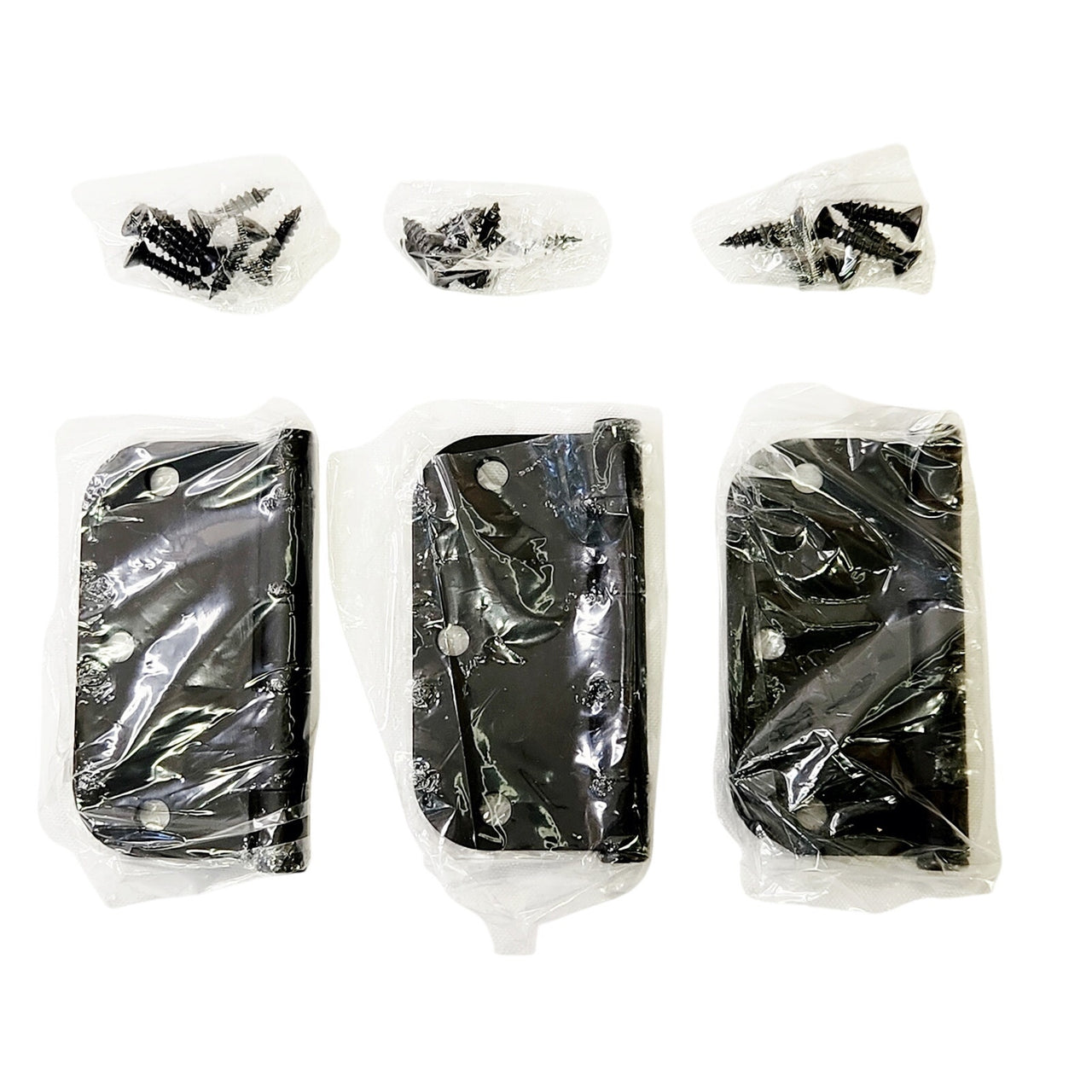 Miseno MDH3503BK Plain Bearing 5/8" Radius Corner Door Hinge - Matte Black