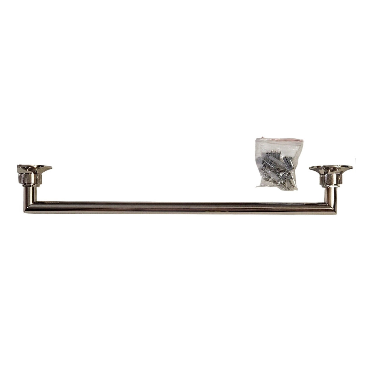 Rohl MBG1/18PN Graceline Wall Mount 18" Single Towel Bar - Polished Nickel