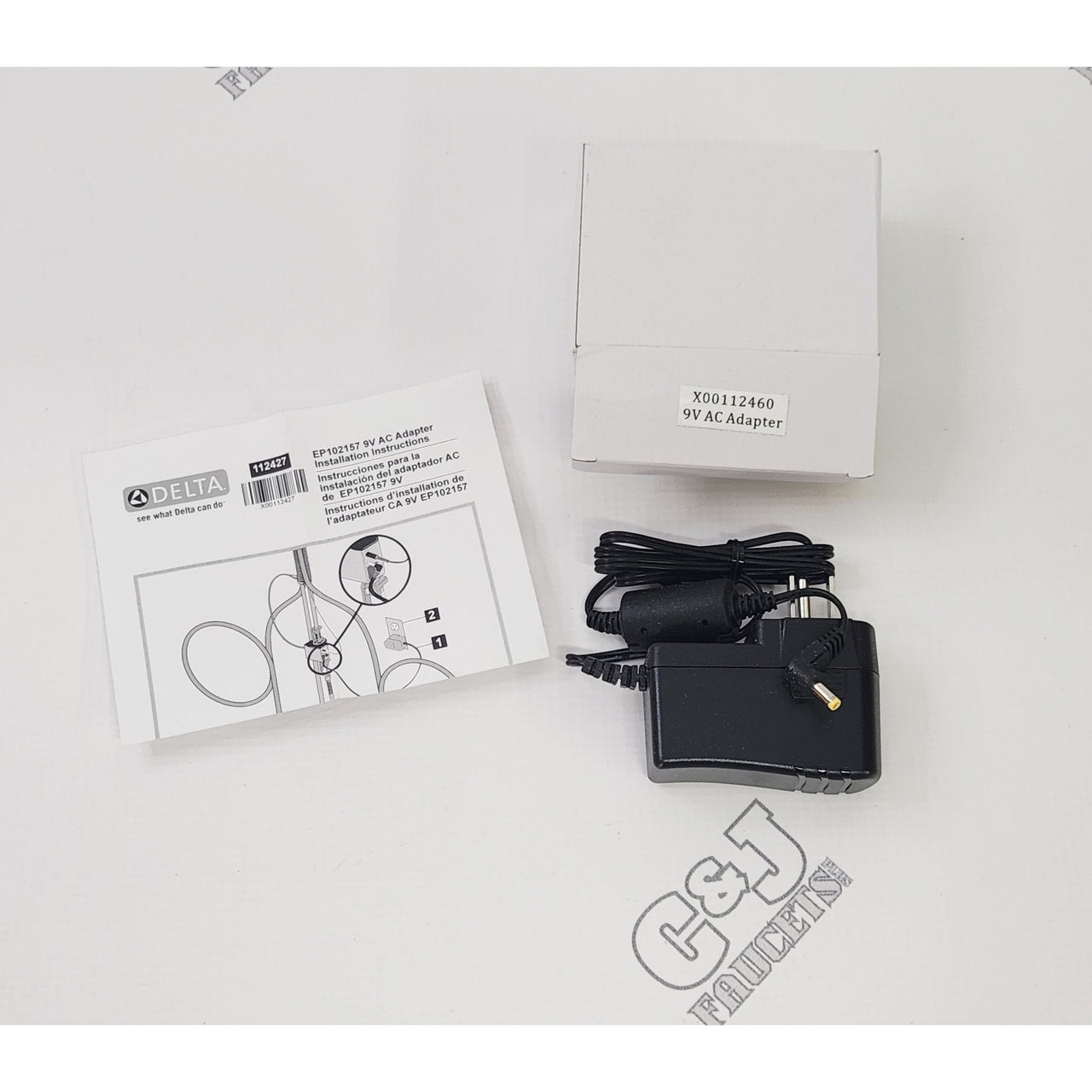 Delta EP102157 A/C Power Supply for Delta Touch2O Kitchen Faucets