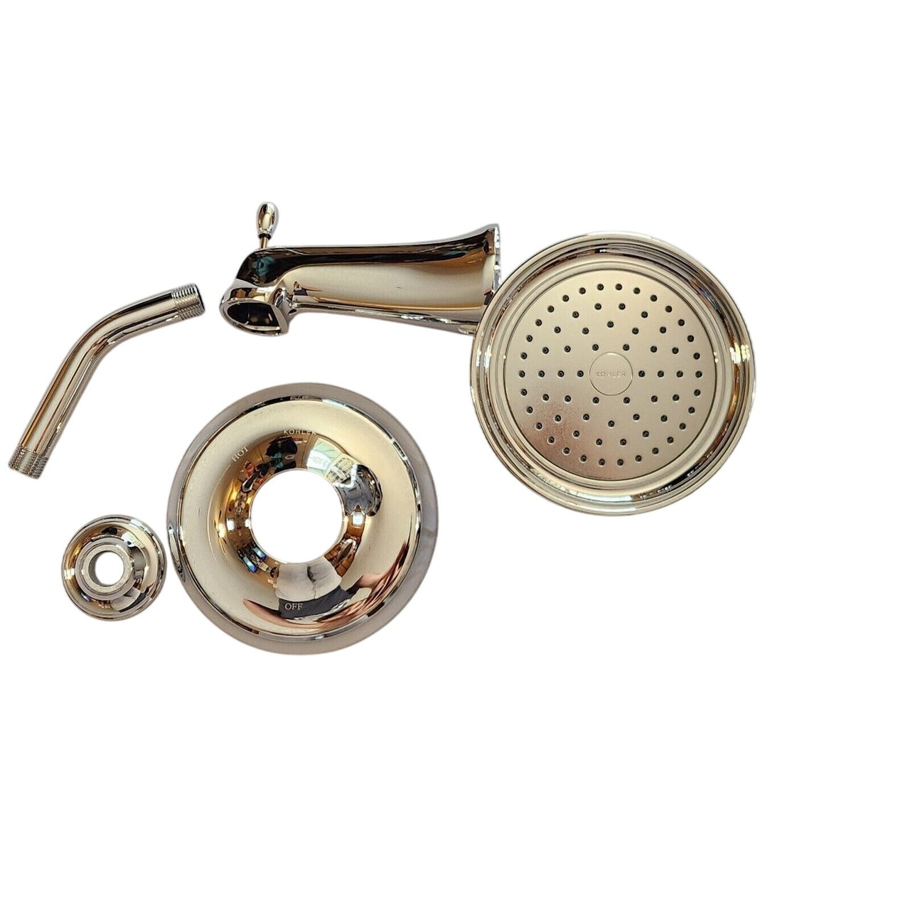 Kohler TS10582-4-CP Bancroft Rite-Temp Bath and Shower Valve Trim -Polish Chrome