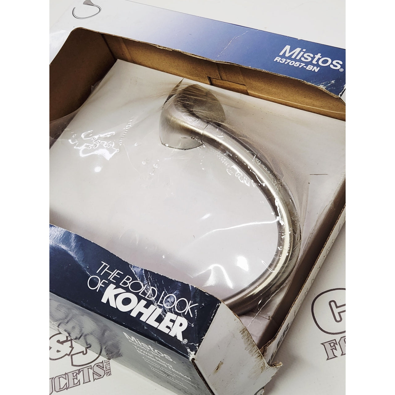 Kohler R37057-BN Mistos Towel Ring - Brushed Nickel