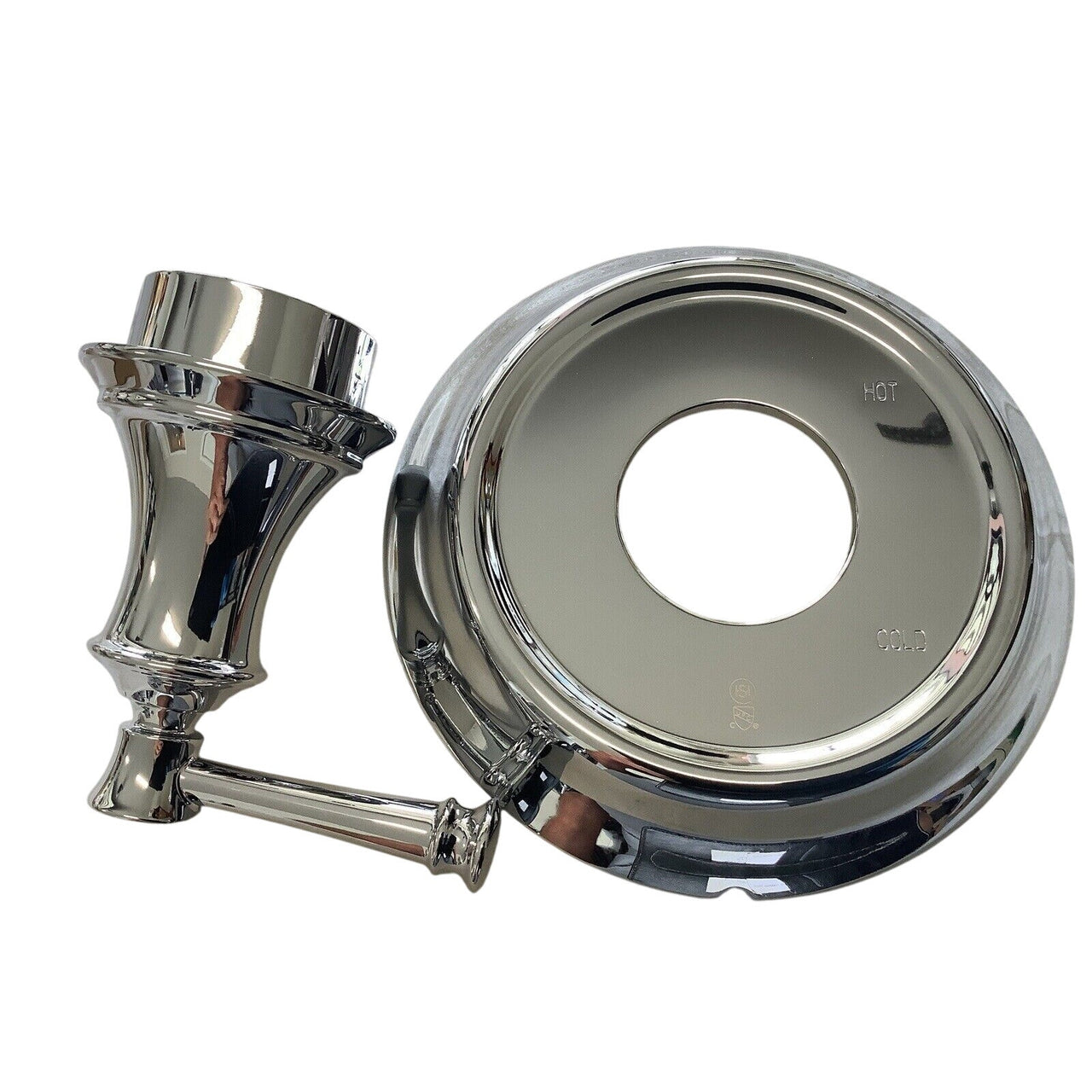 Signature Hardware 449734 Beasley Pressure Balanced Valve Trim, No Valve -Chrome