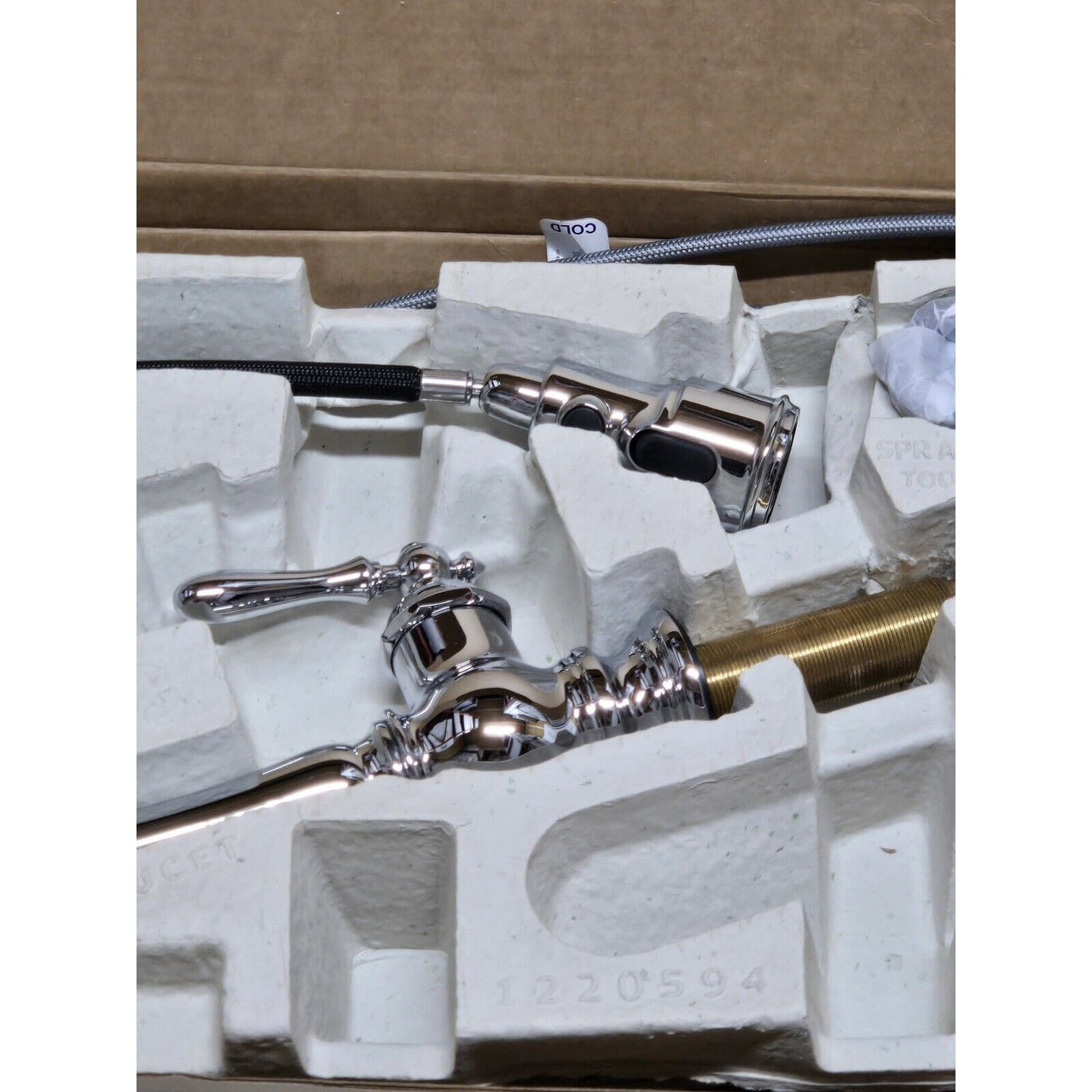 Kohler 99259-CP Artifacts Kitchen Faucet - Polished Chrome - FREE Shipping!