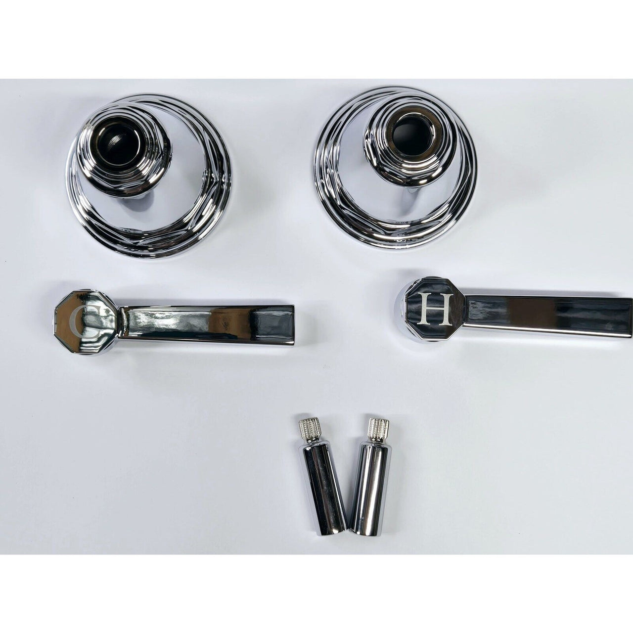 Kohler T13141-4A-CP Pinstripe Lever Bathtub Faucet Handle - Polished Chrome