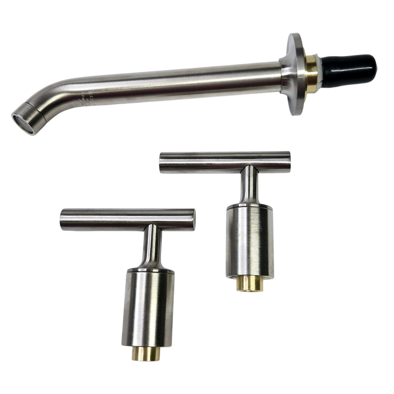 Kohler T14413-4-BN Purist Bathroom Sink Faucet - Vibrant Brushed Nickel
